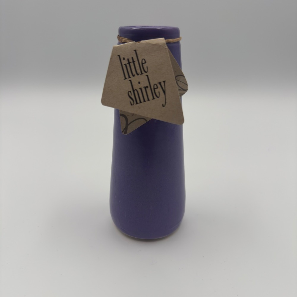 Material Good Little Shirley Tall Lavender Ceramic Bud Vase LS-T-LAV Purple